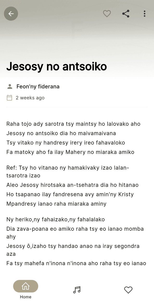 Tononkira Find Lyrics